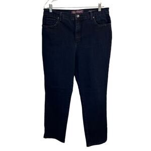 Gloria Vanderbilt Amanda Jeans, Dark Wash Denim Amanda women size 14